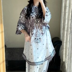 Digital Print Thai Micro Georgette Two Piece